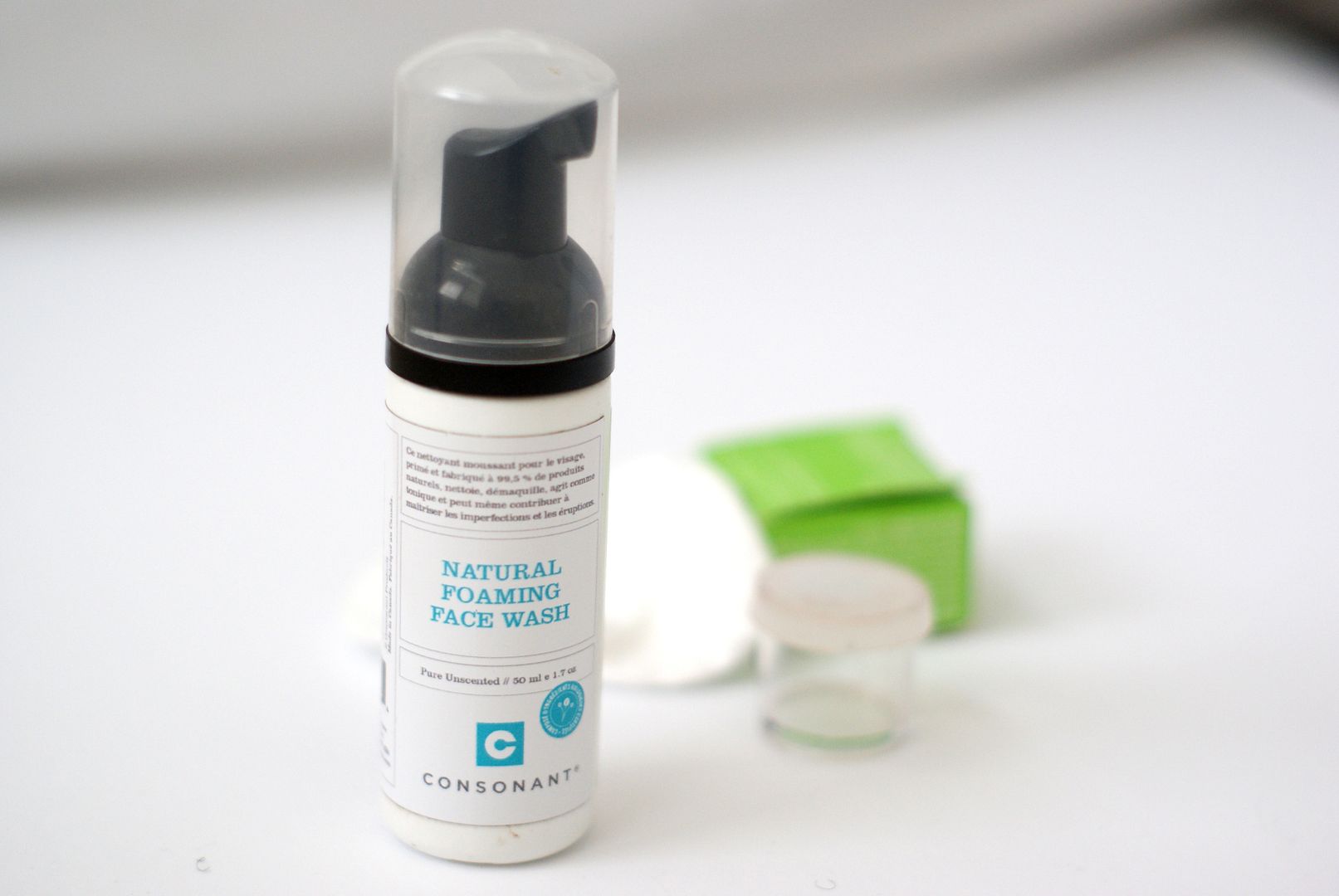 Consonant Skin Care foaming face wash